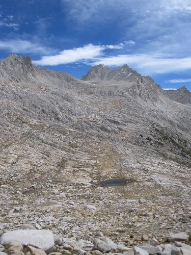 Looking back to cox col from almost top of gabbot pass