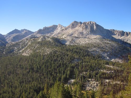looking back to hortense lake and IWL