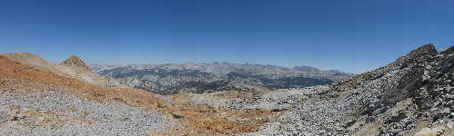 Looking East from Red Peak Pass