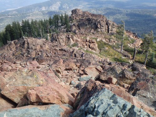 8 Rock Scramble on Summit Block.JPG