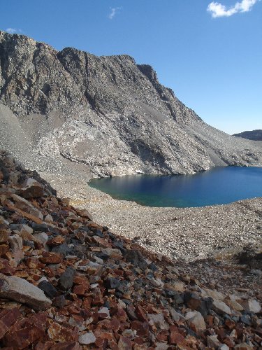 One last look at Ionian Basin before heading for the JMT... Lake 11,828’ from Black Giant Pass