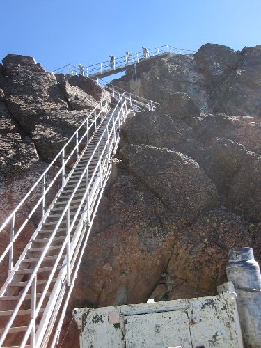 stairs sierra buttes lookout
