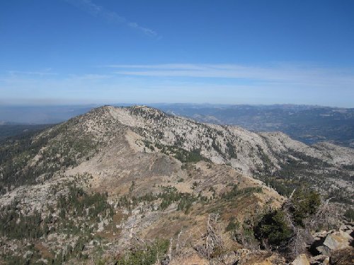 Silver peak and McConnell from red peak