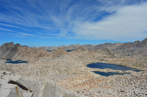 Wanda Lake and the JMT