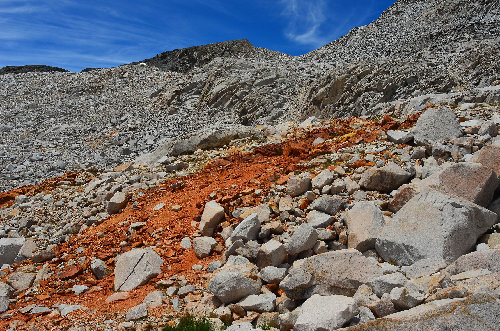 Crazy Colored Rock in Ionian