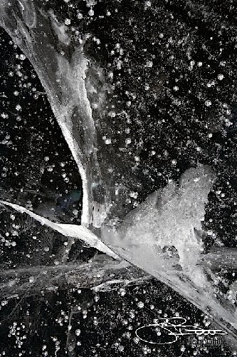 Ice detail, 3rd Lake