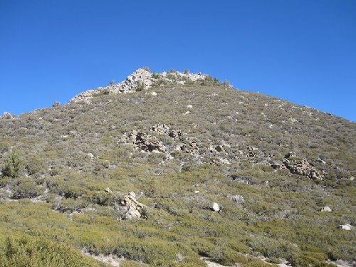 bushwack after peaklet