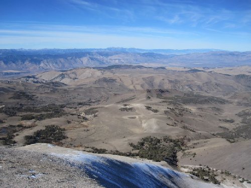 Down to the west with coyote Creek and Little smith valley
